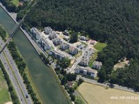 Fürth Dambach  Grundig Villa am Europakanal : Luftaufnahmen