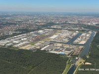 Nürnberg Hafen  Hafengelände Übersicht von Süden : Luftaufnahmen