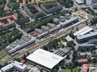 Nürnberg Nordostbahnhof  Neubau WBG  Kieslingstr Leipziger Platz : Luftaufnahmen