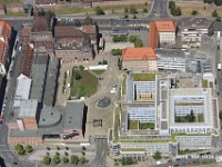 Nürnberg Tafelhof  Richad Wagner Platz Opernhaus Bundesagentur für Arbeit : Luftaufnahmen