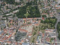 Zirndorf  Zirndorf  ZIM und Zimmermannspark von Nürnberger Str. Richtung Fürther Str. : Luftaufnahmen, Luftaufnahmen Luftbild
