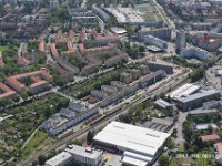 Nürnberg Nordostbahnhof  Nürnberg Schoppershof Wohnsiedlung Kieslingstr : Luftaufnahmen