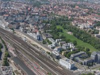 Nürnberg Marienvorstadt  Nürnberg Bahnhofstr  Wöhrder Wiese : Luftaufnahmen
