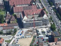 Nürnberg Gostenhof  Nürnberg Fürther Str. Erweiterungsbau Justizpalast : Luftaufnahmen