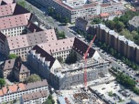 Nürnberg Gostenhof  Nürnberg Fürther Str. Erweiterungsbau Justizpalast : Luftaufnahmen