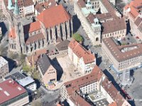 Nürnberg Sebalder Altstadt  Nürnberg IHK Baustelle Waaggasse Hauptmarkt