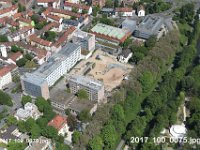 Nuernberg Woehrd  Woehrd Kesslerplatz Technische Hochschule, Neubau Informationszentrum : Luftaufnahmen